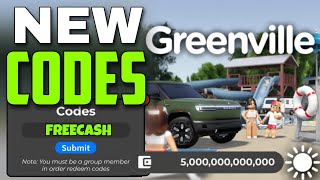 NEW ALL WORKING CODES FOR GREENVILLE IN 2024 ROBLOX GREENVILLE CODES [upl. by Eannaj]