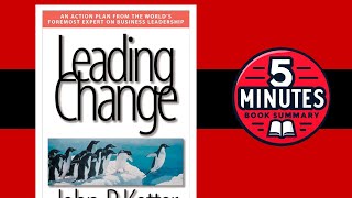 Leading Change by John P Kotter  5 minutes Book Summary [upl. by Patrice]