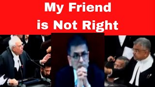 My Learned Friend is Not Right  Article 370 hearing [upl. by Happ]