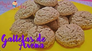 Receta Galletas de Avena  MIGHTY FLAVORS [upl. by Silvestro]