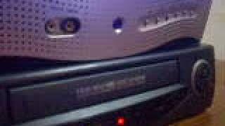 Crappy early 2000s Daewoo VCR eats my tape [upl. by Assirehs]