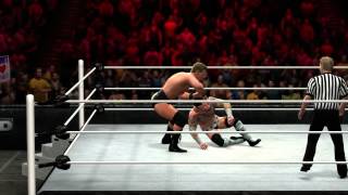 JBL hits his finisher in WWE 13 Official [upl. by Jorin875]