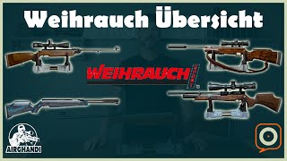 Die große Weihrauch Luftgewehr Übersicht [upl. by Sherrill]