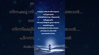 namukku pankidan kinavukal Malayalam lyrics junemoviesong adyamthammil hitsongs trendingsongs [upl. by Ihteerp]