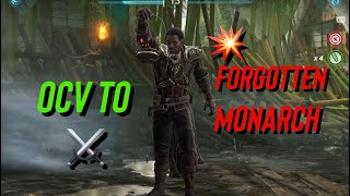 ⚔️💥 OCV to FORGOTTEN MONARCH and match vs MOONSTONE 🔥 Shadow Fight 4 Arena 💀 [upl. by Shushan]