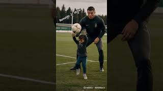 Ronaldo Jr skills cristianoronaldo football shorts [upl. by Enirak]