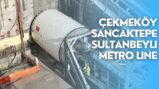 ÇekmeköySancaktepeSultanbeyli Metro Line  February 2024 [upl. by Lorollas]