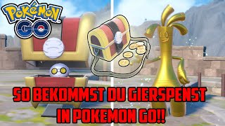 Wie verbinde ich meine Switch mit Pokemon GO um GIERSPENST zu bekommen [upl. by Kwan]