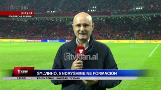 Tv Klan  Sylvinho5 ndryshime në formacion raporton Erion Todhe [upl. by Enitsyrk]