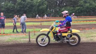 Oldtimercross BOTC 4 Retie 2016 50125cc First heat [upl. by Eseneg]