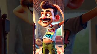 ഷുക്കൂർ സുന്ദരനാ  Shukkuru Sundharana Animated Album Song  ai generativeai animation song [upl. by Waechter]