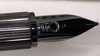 Montblanc StarWalker UltraBlack Fountain Pen [upl. by Artinek986]