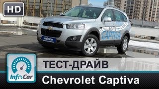 Chevrolet Captiva 22 Diesel 2013  тестдрайв от InfoCarua [upl. by Inaffets]