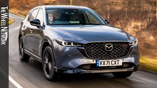 2022 Mazda CX5 Sport Black SkyactivG  Polymetal Grey  Driving Interior Exterior UK Spec [upl. by Dawes]