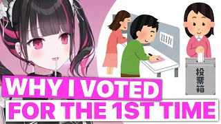 Why This Vtuber Went To Vote For The First Time In Her Life Rikotan Eng Subs [upl. by Annohsat]