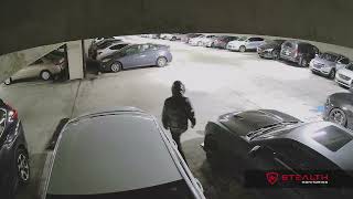 Caught Suspects breaking into cars in an apartment parking lot [upl. by Ytram]