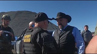 Bodycam video shows tensions flaring between Lexington police Cleveland County deputies [upl. by Einaej276]