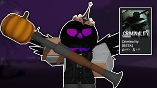 Criminality but Spooky Because of Halloween Update Roblox Criminality [upl. by Lamag]