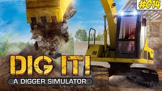 Ein Kanalrohr auf der A2  DIG IT DER BAGGER SIMULATOR 14 ★ Lets Play Dig it [upl. by Monahon]