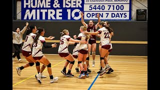 AYVC 2023 U16 Girls QLD White Vs Victoria Blue [upl. by Gronseth]