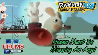 Rayman Raving Rabbids TV Party  Heaven Must Be Missing An Angel Drums [upl. by Anavas810]