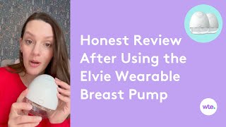 Elvie Wearable Breast Pump Honest Review [upl. by Boyer5]