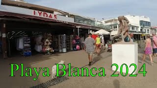 Playa blanca lanzarote walk 2024 [upl. by Atinob]