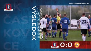 OK Častkovce  OFK Baník Lehota pod Vtáčnikom 00 00 [upl. by Norval]