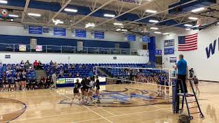 Hilliard Davidson vs Olentangy Liberty 32 volleyball [upl. by Ysied]