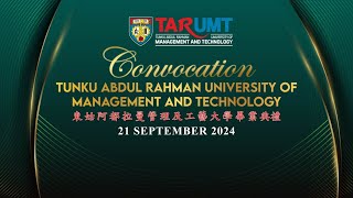 LIVE TAR UMT Convocation – 21 September 2024 [upl. by Odlawso]