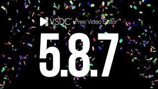 VSDC Free Video Editor 587  New Opportunities for Free Video Making [upl. by Krock681]