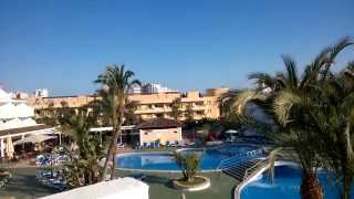 Mallorca Hotel Playa Cas Saboners  Roomview over Poolarea [upl. by Loma939]