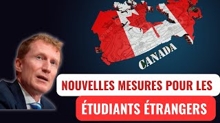 Immigration Canada De Nouveaux Changements Pour Les Étudiants Étrangers [upl. by Cartwright486]