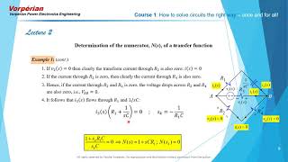 Video 8 Fast Analytical Techniques in Electrical and Electronic Circuits [upl. by Deppy]