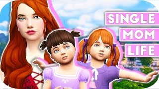 SINGLE MOM LIFE  THE SIMS 4  Part 10  Rileys First Kiss With Florent 💋 [upl. by Nnyltiac331]