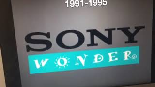 Logo History 74 Sony Wonder [upl. by Sakram485]