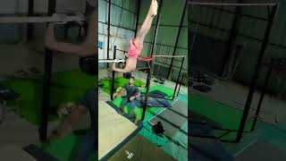 FLASHBACK 🏋‍♂ Santhoshs EPIC 720° Swing on High Bar 🤸‍♂  1st in India 🇮🇳 2022 [upl. by Ozan]