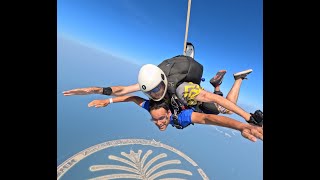 Skydiving experience in Dubaiskydiving dubai skydivedubai [upl. by Artur]