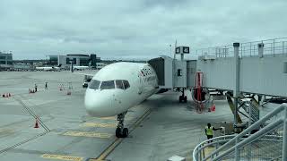 Delta Air Lines Boeing 757351 N583NW  Gate Arrival in SAN  08JUN2024 [upl. by Mufinella]