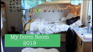 UCSB Dorm Room tour Biggest Dorm Room in low rises Santa Cruz Hall [upl. by Steinman]