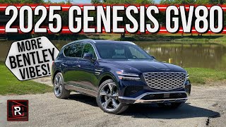 The 2025 Genesis GV80 35T Is A More Elevated Luxury SUV With Bentley Vibes [upl. by Olympias756]