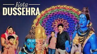 Baba Amarnath Gufa Full vlog 3 kota dussehra mela ✨🎡 [upl. by Kalin866]