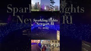 Sparkling Lights event at Newport Mansion christmas shortmas vlogmas [upl. by Oinotnaesoj229]