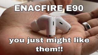 Enacfire E90 Wireless Earbuds Review [upl. by Mauldon]