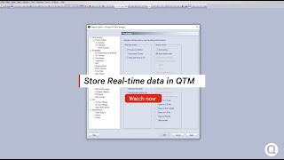 QTM 2020 Feature 10  Store Realtime Data [upl. by Maurey]