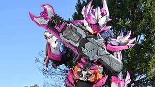 Kamen rider valvaradValvarusher finisher Occult Valvara BurstChemy card Daiohni [upl. by Yartnoed766]