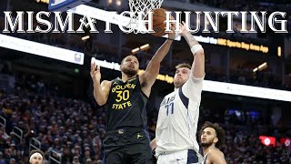 Why Steph Curry Spammed Pick amp Roll On Luka Dončić amp Dallas Big Men In The Clutch [upl. by Faber]