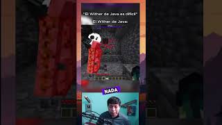 EL WITHER DE JAVA ES DIFICIL 👁️ shorts parati humor viral [upl. by Baalbeer]