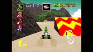 Nintendo 64  Mario Kart 64 [upl. by Eachern]