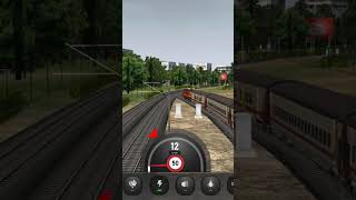 Nice hoking ❤️ line change ❤️ train simulator 🚂🚃❤️💯1000subscriber 4000whatchtime viralshort [upl. by Noswal]